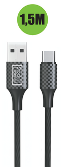 CABLE DE CARGA USB - TIPO C 1,5M